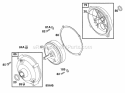 Gear Reducer Assy Diagram and Parts List for 176452-0049-01  Briggs and Stratton Engine